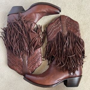 Corral Fringe Western Cowboy Boots *free shipping*